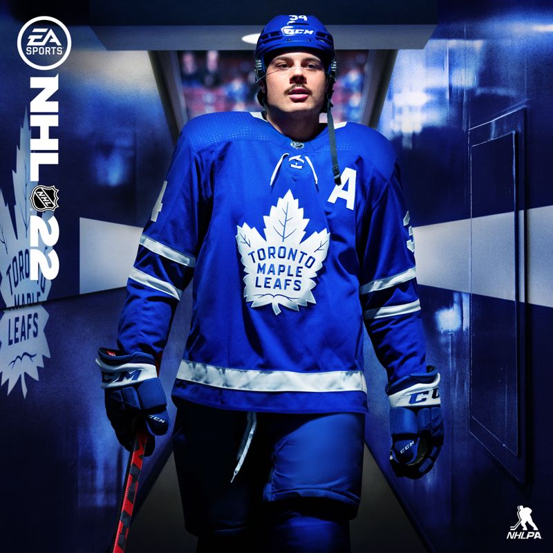NHL 22 box art for Playstation 5
